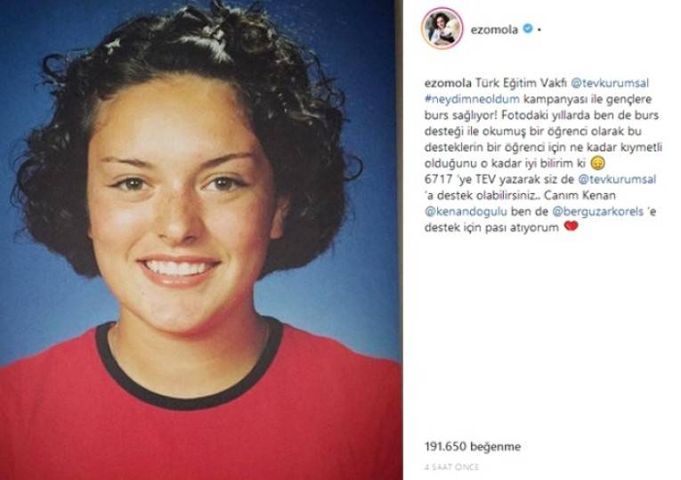 Sevilen Oyuncu Ezgi Mola’nın Eski Halini Görenler Şok Oldu! Ezgi Mola’nın Değişimi Dikkat Çekti! 2