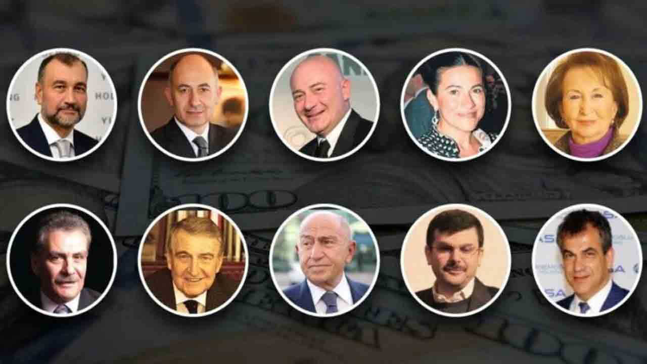 Türkiye'nin en zengin 10 kişisi ve servetleri! Bu Liste sizi şaşırtabilir!